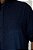 Camisa Jeans Masculina Manga Curta Escura Plus Size 2030 - Imagem 5