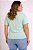 Camiseta Estampada Feminina Los Angeles 32 Verde Plus size Do XP ao G5 - Imagem 3