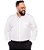 Camisa Tricoline com Elastano Masculina Branca Manga Longa XP ao G5 2263 - Imagem 1