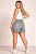 Short Jeans Stretch Cinza Feminino Elastico com Cordão na cintura do 44 ao 70 3465 - Imagem 3