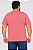 Camiseta Masculina Básica Rosa Coral Suave Plus Size XP Ao G5 - Imagem 2