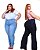 Kit 2 Calças Feminina Jeans com Elastano Pequenos Defeitos - Imagem 1