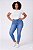 Kit 2 Calças Feminina Jeans com Elastano Pequenos Defeitos - Imagem 5
