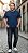 Calça Reforçada Jeans Grosso Stretch Black c/ Used Plus Size Masculina 50 ao 80 2292 - Imagem 2