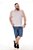 Camiseta Regata Basica Cinza Plus Size XP ao  G5 - Imagem 2