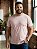 Camiseta Básica Salmão Masculina Plus Size XP Ao G5 - Imagem 1