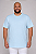 Camiseta Básica Azul Bebê Masculina Plus Size XP Ao G5 - Imagem 1