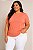Camiseta Básica Feminina Salmão Plus size do XP ao G5 - Imagem 2