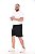 Bermuda Masculina Tactel Elastano Plus Size Preta - Imagem 1