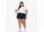 Short Jeans Stretch Basico Plus Size 44 Ao 70 3426 - Imagem 2