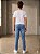 Calça Jeans Stretch Clear Masculina Juvenil 10 ao 16 1714 - Imagem 3