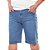 Bermuda Jeans Stretch Delavê Masculina Plus Size  66 ao 78  2063 - Imagem 4