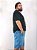 Bermuda Jeans Stretch Clear Puído Masculina Plus Size  50 ao 80 2254 - Imagem 3