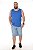 Bermuda Jeans Stretch Clear Puído Masculina Plus Size  50 ao 80 2254 - Imagem 4