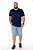 Bermuda Jeans Stretch Clear Puído Masculina Plus Size  50 ao 80 2254 - Imagem 1