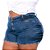 Short Jeans Stretch Lavagem Sky  Feminino Plus Size 44 ao 60 3223 - Imagem 4