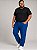 Calça Jeans Stretch Masculina Plus size Básica Moderna Do 50 ao 80 2299 - Imagem 2