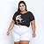 Short de Sarja Feminino Branco Plus Size 3118 - Imagem 2