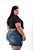 Mini Saia Jeans Stretch Rasgadinha Plus Size 3135 - Imagem 2