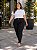 Calça Jeans Feminina Stretch Preta Feminina Plus Size 44 ao 70 1574 - Imagem 2