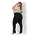 Calça Jeans Feminina Stretch PRETA Plus Size 44 ao 70 1574 - Imagem 2