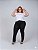 Calça Jeans Feminina Stretch Preta Feminina Plus Size 44 ao 70 1574 - Imagem 2