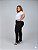 Calça Jeans Feminina Stretch Preta Feminina Plus Size 44 ao 70 1574 - Imagem 4
