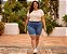 Bermuda Jeans Com Stretch Feminina Pequenos Defeitos 44 ao 70 - Imagem 5