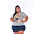 Mini Saia Jeans com Stretch Feminina Plus Size 44 ao 66 3194 - Imagem 1