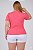 Camiseta Básica Feminina Coral Plus Size XP ao G5 - Imagem 3