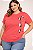 Camiseta Estampada Feminina Panda Coral Plus size Do XP ao G5 - Imagem 1