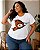 Camiseta Estampada Feminina Urso Branca Plus size Do XP ao G5 - Imagem 2