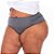 Calcinha Cotton Lycra Renda Cinza Plus Size XM Ao G5 - Imagem 4