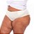 Calcinha Cotton Lycra Renda Marfim Plus Size XM Ao G5 - Imagem 4