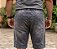 Bermuda Jeans Stretch Cinza Masculina c Elástico e Cordão ajustável na cintura do 44 ao 64 - Imagem 5