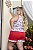 Pijama Curto feminino Plus Size  - Algodão EXG - Imagem 6