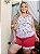 Pijama Curto feminino Plus Size  - Algodão EXG - Imagem 5
