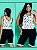 Pijama Pescador Feminino Regata - Estampas Variadas - Imagem 5