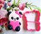 Cortador Pandinha Love 8cm - Imagem 1