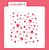 Estêncil Diananicy Nº 84 - Stencil Estrelas - Imagem 1