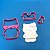 Cortador/Marcador Hello Kitty - Para Pasta - Imagem 1