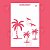 Estêncil Diananicy Nº 27 - Stencil Tropical - Imagem 1