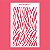 Estêncil Diananicy Nº 70 - Stencil Textura Zebra - Tronco - Tigre - Imagem 1