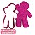 Cortador e Marcador Gigante Gingerbread - D240112 - Imagem 2