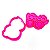Cortador com marcador Pantufas 7cm - Imagem 1