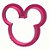 Cortador Mickey 5,5cm - Imagem 1