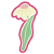 Cortador Flor Margarida com Caule - Imagem 1