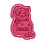 Cortador e Marcador Gato Pote Cookies -  D240022 - Imagem 1