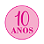 Cortador e marcador 10 anos - Imagem 1