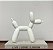 Escultura Bexiga de Cachorro Branco - Imagem 1